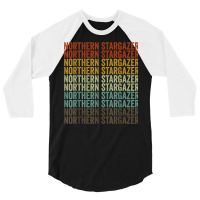 Northern Stargazer Fish Retro 3/4 Sleeve Shirt | Artistshot