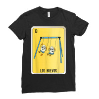 Los Huevos Mexican Slang Lottery Bingo Cards Ladies Fitted T-shirt | Artistshot