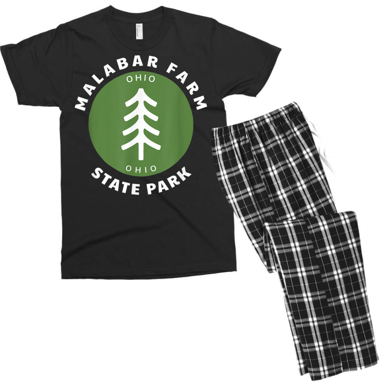 Malabar Farm State Park Ohio Oh Tree Outdoors Forest Men's T-shirt Pajama Set by Scarlets | Artistshot