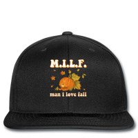 Man I Love Fall   Pumpkin Fall Season Pullover Hoodie Printed Hat | Artistshot