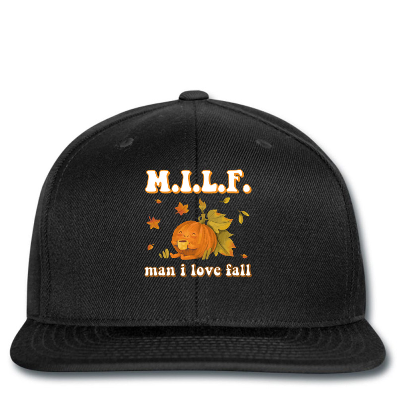 Man I Love Fall   Pumpkin Fall Season Pullover Hoodie Printed hat by cm-arts | Artistshot