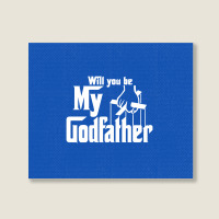 Will You Be My Godfather Landscape Canvas Print | Artistshot