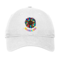 Montessori Method Sunflower Tie Dye And Leopard Pattern T Shirt Adjustable Cap | Artistshot