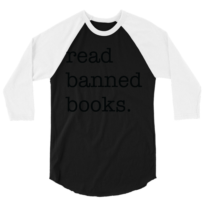 Vintage Read Banned Books 3/4 Sleeve Shirt | Artistshot