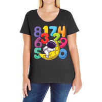 Number Learning Calculator Costume Matc Day Math Outfit Kids Ladies Curvy T-shirt | Artistshot