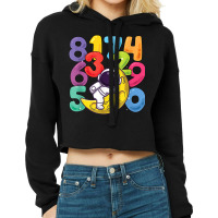 Number Learning Calculator Costume Matc Day Math Outfit Kids Cropped Hoodie | Artistshot