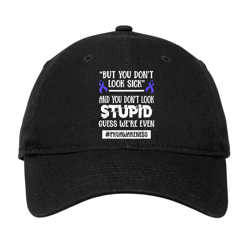 Phenylketonuria Pku Strong Warrior Look Awareness Adjustable Cap | Artistshot