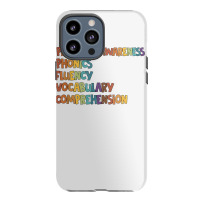 Phonemic Awareness Phonics Fluency Early Literacy Education T Shirt Iphone 13 Pro Max Case | Artistshot