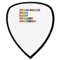 Phonemic Awareness Phonics Fluency Early Literacy Education T Shirt Shield S Patch | Artistshot