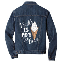 Vanilla Is For Ice Cream Men Denim Jacket | Artistshot