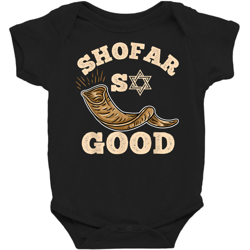 Shofar So Good Rosh Hashanah T Shirt Baby Bodysuit | Artistshot