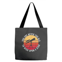 Retro Vintage Telescope Science Stars Planets For Men Boys Tote Bags | Artistshot