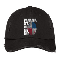 Panama It's In My Dna Matching Panamanian Men Women Kids Vintage Cap | Artistshot