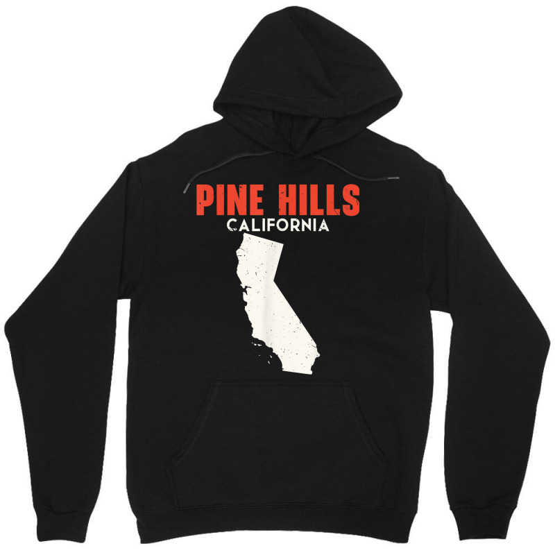 Pine Hills California Usa State America Travel Californian Unisex Hoodie by Bandits | Artistshot