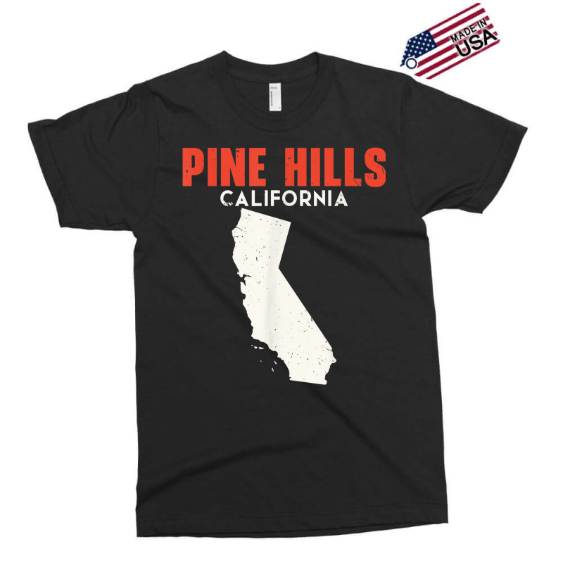 Pine Hills California Usa State America Travel Californian Exclusive T-shirt by Bandits | Artistshot