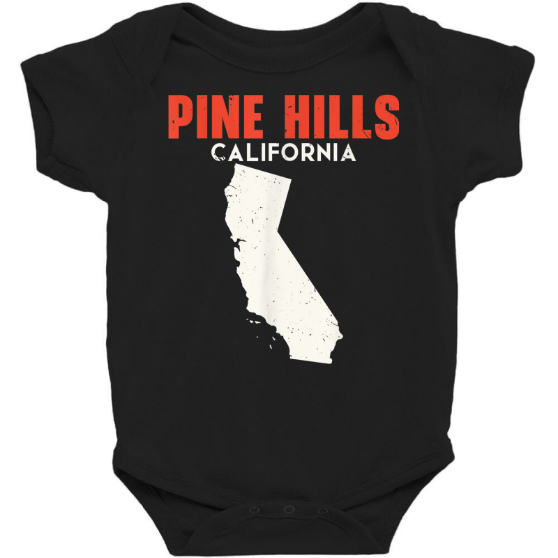 Pine Hills California Usa State America Travel Californian Baby Bodysuit by Bandits | Artistshot