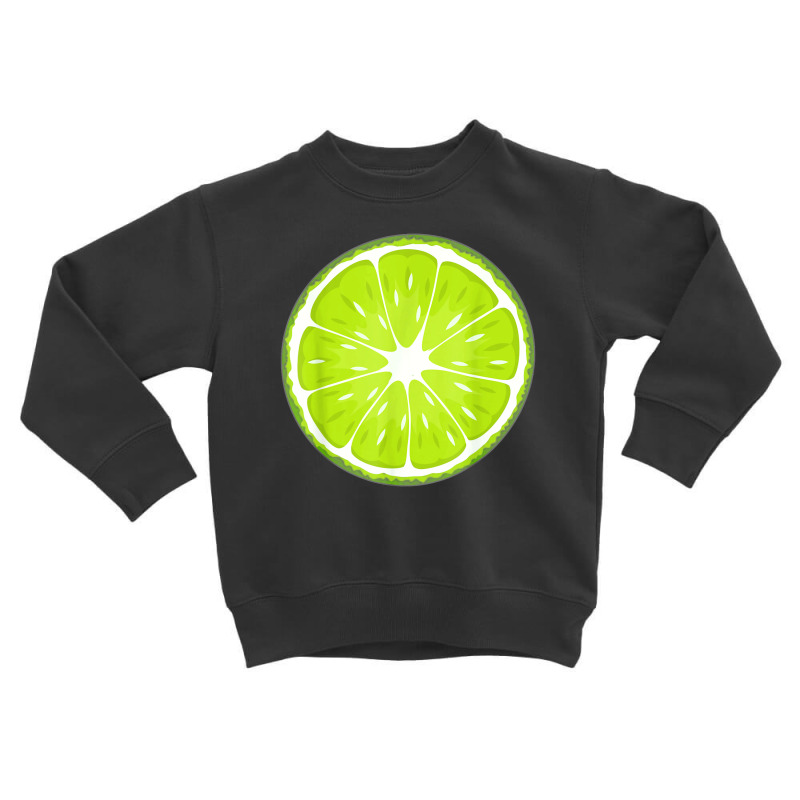 Lime Costume Fruit Halloween Costume Shirt Toddler Sweatshirt | Artistshot