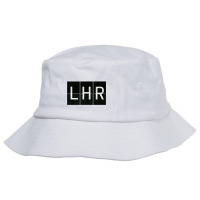 Lhr London Gb Uk Retro World Travel Gift Airport Code Premium T Shirt Bucket Hat | Artistshot