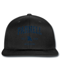 Parnell Missouri Mo Vintage Athletic Navy Sports Design Printed Hat | Artistshot