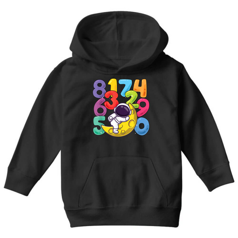 Number Learning Calculator Costume Matc Day Math Outfit Kids Youth Hoodie by Short | Artistshot