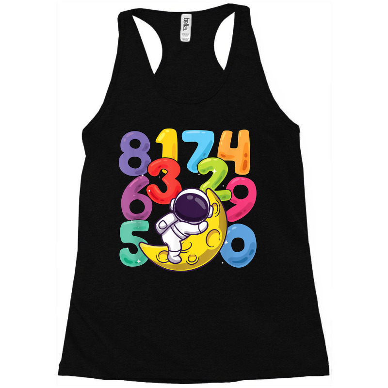 Number Learning Calculator Costume Matc Day Math Outfit Kids Racerback Tank by Skunk | Artistshot