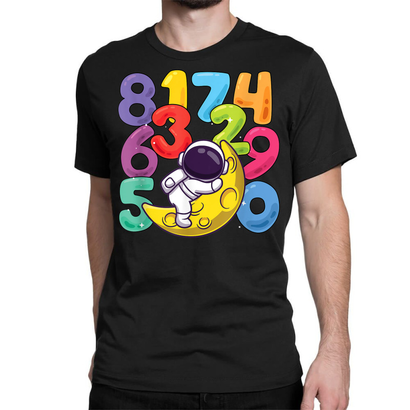 Number Learning Calculator Costume Matc Day Math Outfit Kids Classic T-shirt by Moose | Artistshot