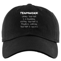 Teamwork Work Goal Team Oriented Inspirational T Shirt T Shirt Kids Cap | Artistshot