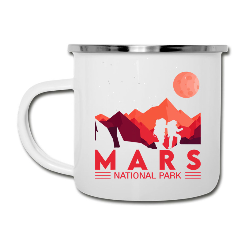 Red Mars Planet  Space National Park  Funny Mars Camper Cup | Artistshot