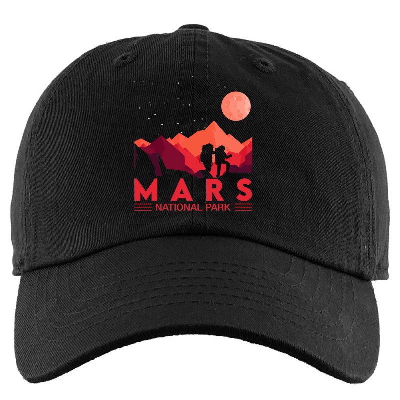 Red Mars Planet  Space National Park  Funny Mars Kids Cap | Artistshot