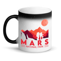 Red Mars Planet  Space National Park  Funny Mars Magic Mug | Artistshot