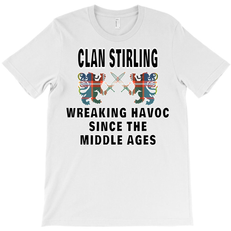 Stirling Scottish Tartan Scotland Family Clan Name T Shirt T-shirt | Artistshot