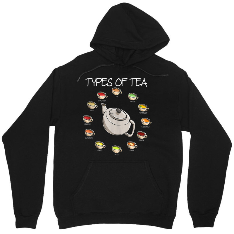 Tea Drinker Powered By Matcha Tea Herbal Unisex Hoodie by Short | Artistshot