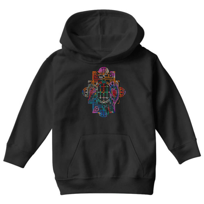 Shipibo Pattern Conibo Tribal Shaman Shamanistic Youth Hoodie by Piggy | Artistshot