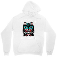 Womens Indigenous Ketchikan Alaska Native American Art Indian Bear V N Unisex Hoodie | Artistshot