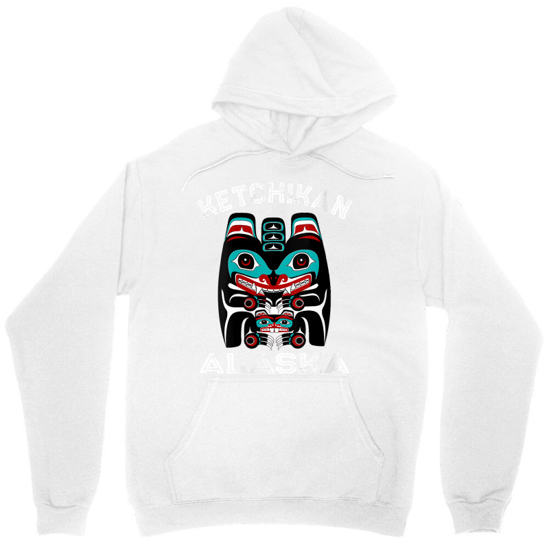 Womens Indigenous Ketchikan Alaska Native American Art Indian Bear V N Unisex Hoodie by cm-arts | Artistshot