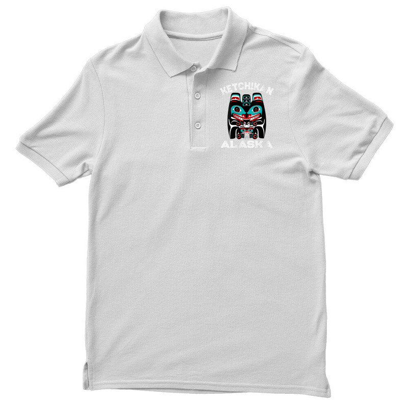 Womens Indigenous Ketchikan Alaska Native American Art Indian Bear V N Men's Polo Shirt by cm-arts | Artistshot