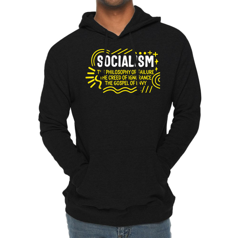 Socialist Socialism Definition Libertarian Capitalism Anti C Lightweight Hoodie by BooBug | Artistshot