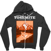 Yosemite National Park Zipper Hoodie | Artistshot