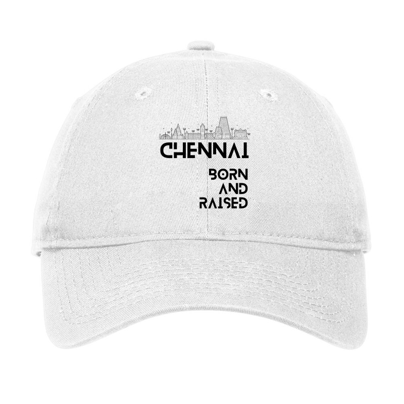 Chennai   Born And Raised Premium T Shirt Adjustable Cap by cm-arts | Artistshot