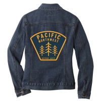 Pacific Northwest-hyc5t Ladies Denim Jacket | Artistshot