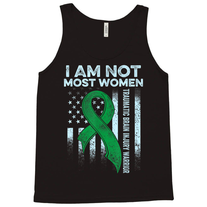 Traumatic Brain Injury Survivor Most Women Tbi Warrior Tank Top | Artistshot