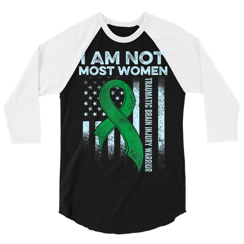 Traumatic Brain Injury Survivor Most Women Tbi Warrior 3/4 Sleeve Shirt | Artistshot