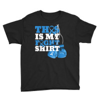 This Is My Fight Shirt Type 1 Diabetes Support Strong T Shirt Youth Tee | Artistshot