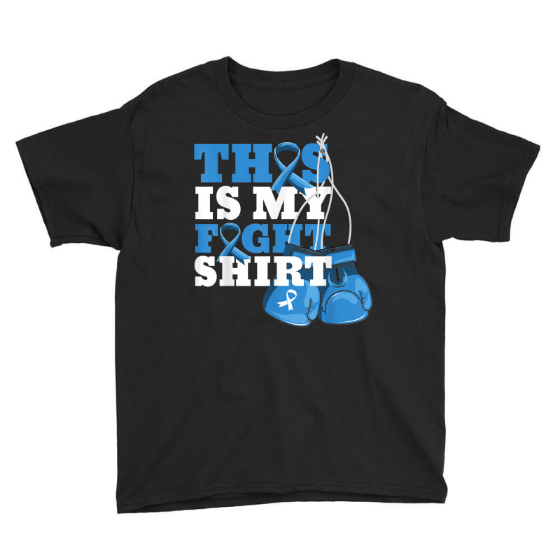 This Is My Fight Shirt Type 1 Diabetes Support Strong T Shirt Youth Tee by cm-arts | Artistshot