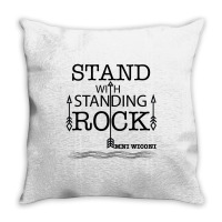 Stand With Standing Rock Throw Pillow | Artistshot