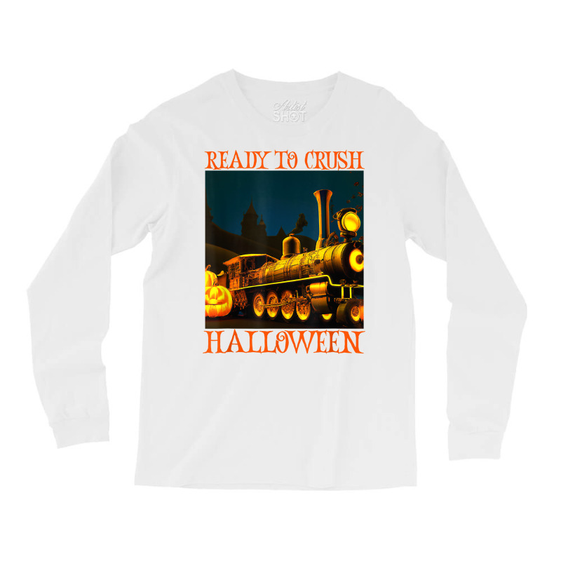 Funny Train Wagon Railroad Halloween Costume Boys Men Gift T Shirt Long Sleeve Shirts by cm-arts | Artistshot