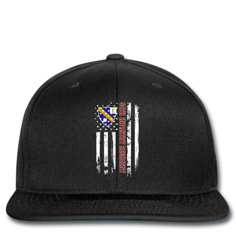 54th Infantry Regiment Veteran Usa Flag Veterans Day Xmas Long Sleeve Printed hat by cm-arts | Artistshot