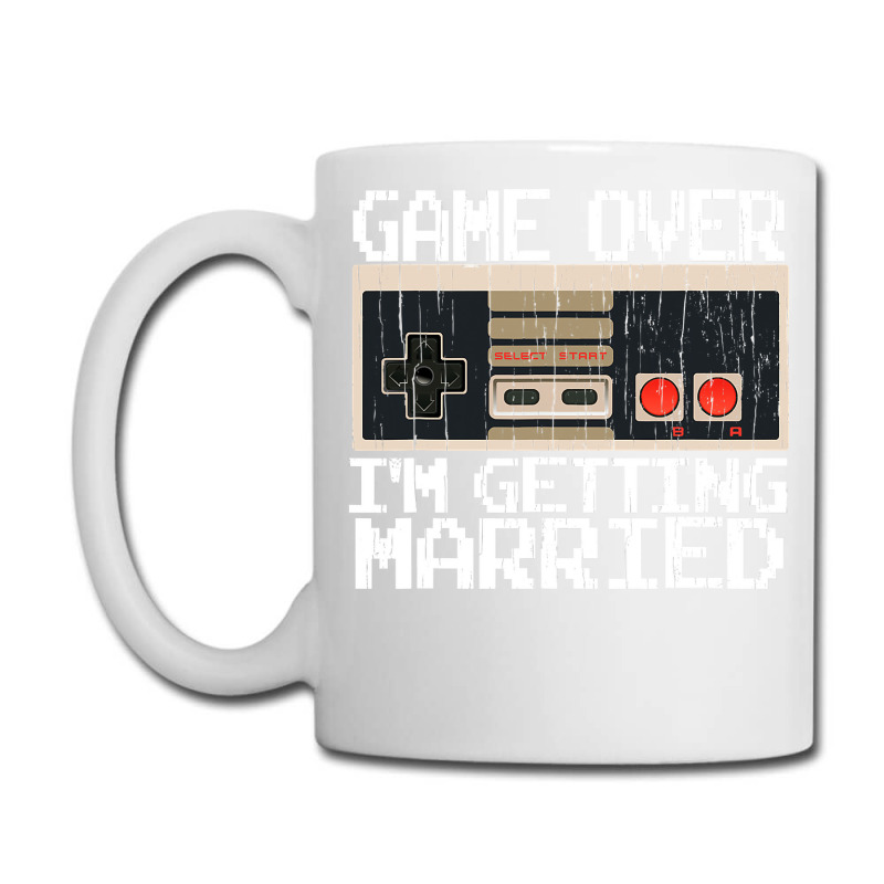 Game Over Im Getting Married Bachelor Party Coffee Mug | Artistshot