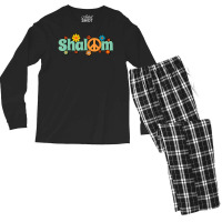 Shalom Hebrew Peace & Harmony Rosh Hashanah Jewish New Year T Shirt Men's Long Sleeve Pajama Set | Artistshot