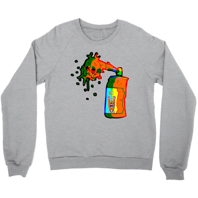 No Graffiti T-shirt Design Crewneck Sweatshirt by BELLINI | Artistshot